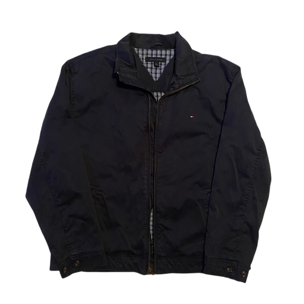 Vintage Y2K Tommy Navy Blue Lined Jacket